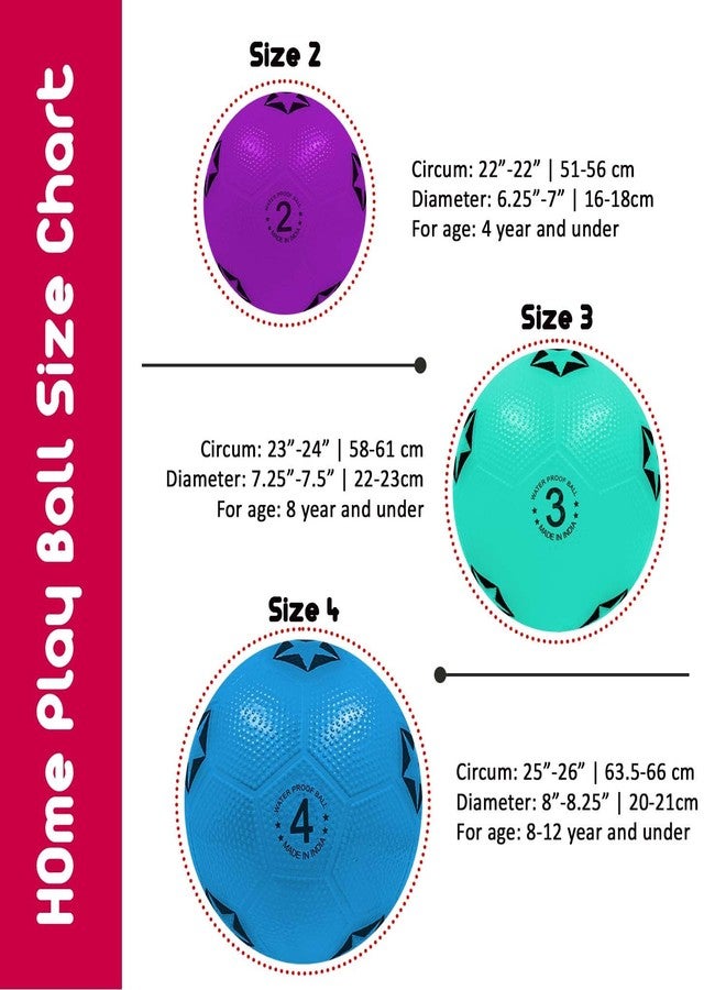Synco Home Play Football | Beach Balls | Suitable for Kids Aged 4-7 | Soft Toy Ball, Size-4 - Image 5